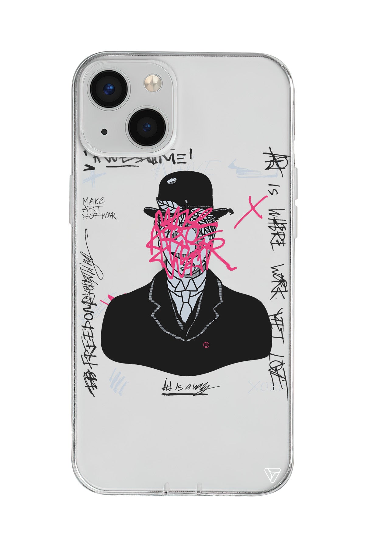 Adamın Oğlu Lansman Model İçi Kadife Silikon Telefon Kılıfı