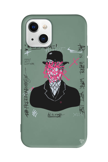 Adamın Oğlu Lansman Model İçi Kadife Silikon Telefon Kılıfı