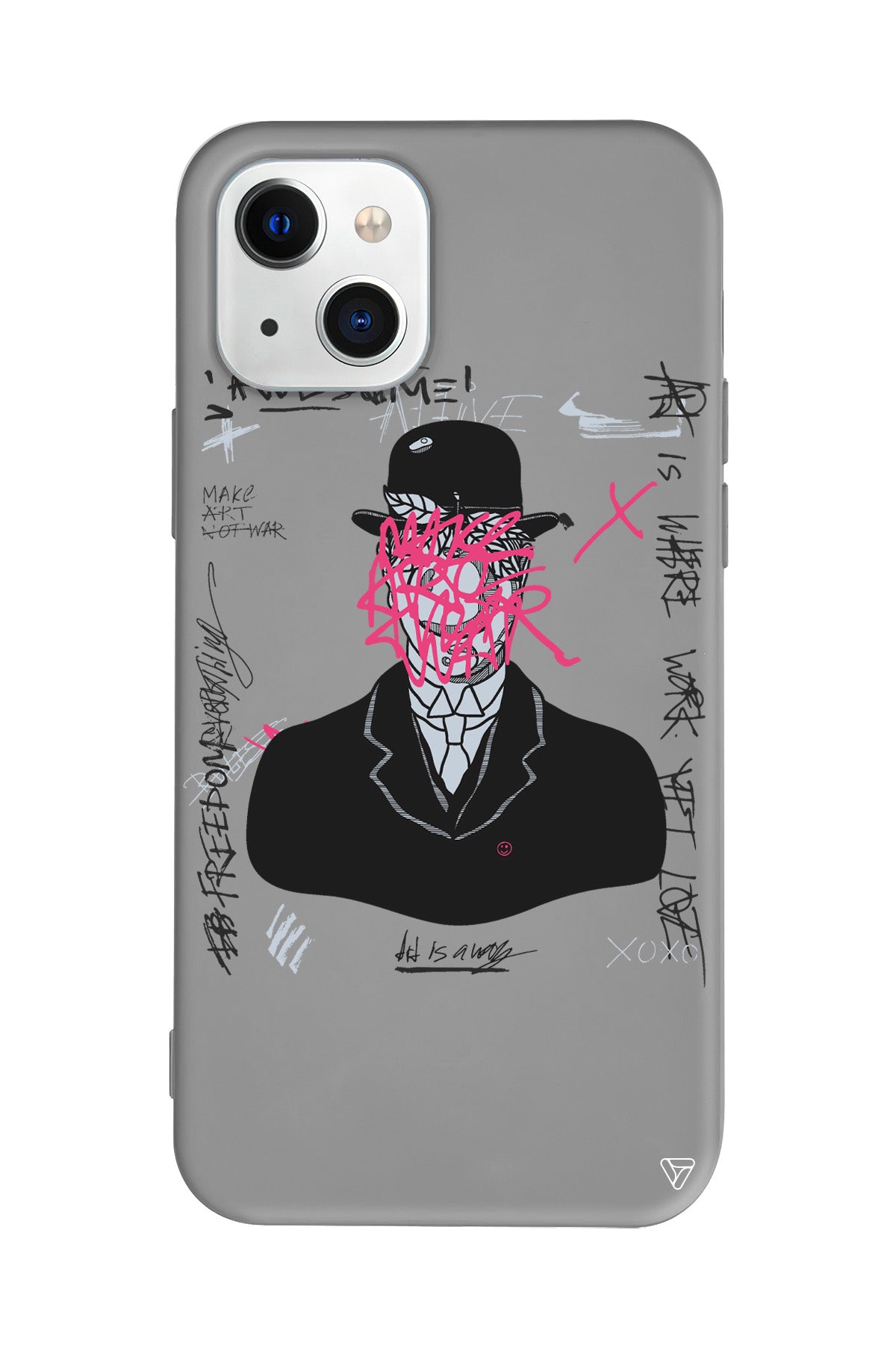 Adamın Oğlu Lansman Model İçi Kadife Silikon Telefon Kılıfı