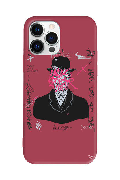 Adamın Oğlu Lansman Model İçi Kadife Silikon Telefon Kılıfı