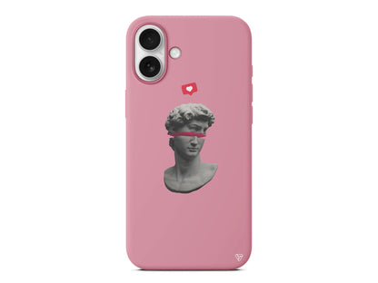 David Need Like Lansman Model İçi Kadife Silikon Telefon Kılıfı