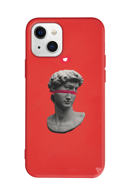 David Need Like Lansman Model İçi Kadife Silikon Telefon Kılıfı – Plus Serisine Özel