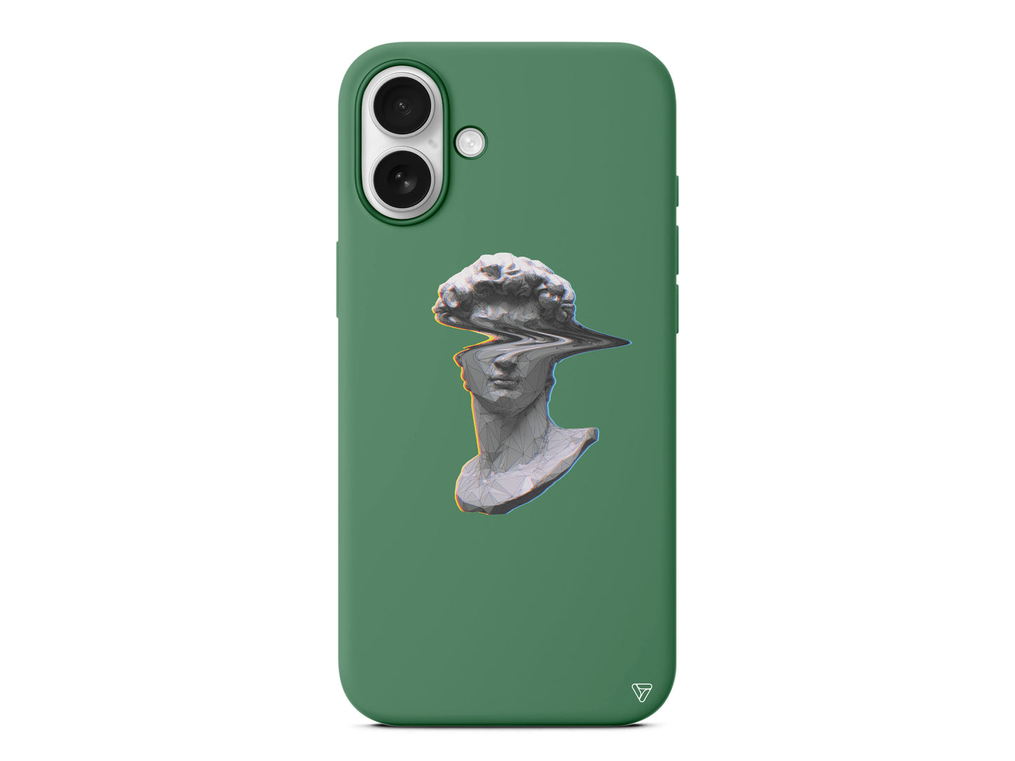 Glitch David Lansman Model İçi Kadife Silikon Telefon Kılıfı – Plus Serisine Özel