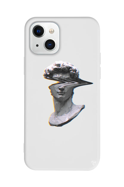 Glitch David Lansman Model İçi Kadife Silikon Telefon Kılıfı – Plus Serisine Özel