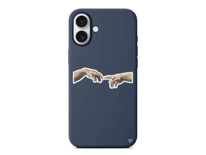 Adem'in Yaratılışı Lansman Model İçi Kadife Silikon Telefon Kılıfı – Plus Serisine Özel