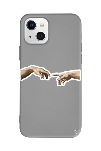Adem'in Yaratılışı Lansman Model İçi Kadife Silikon Telefon Kılıfı