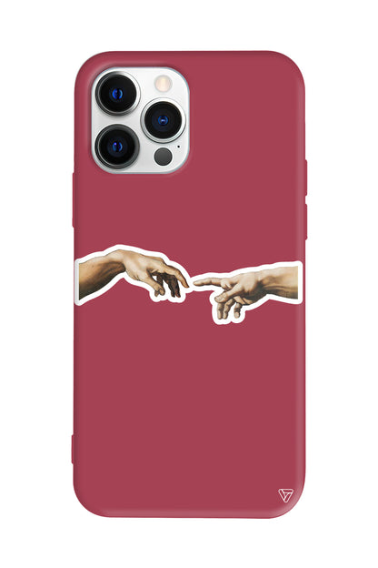Adem'in Yaratılışı Lansman Model İçi Kadife Silikon Telefon Kılıfı