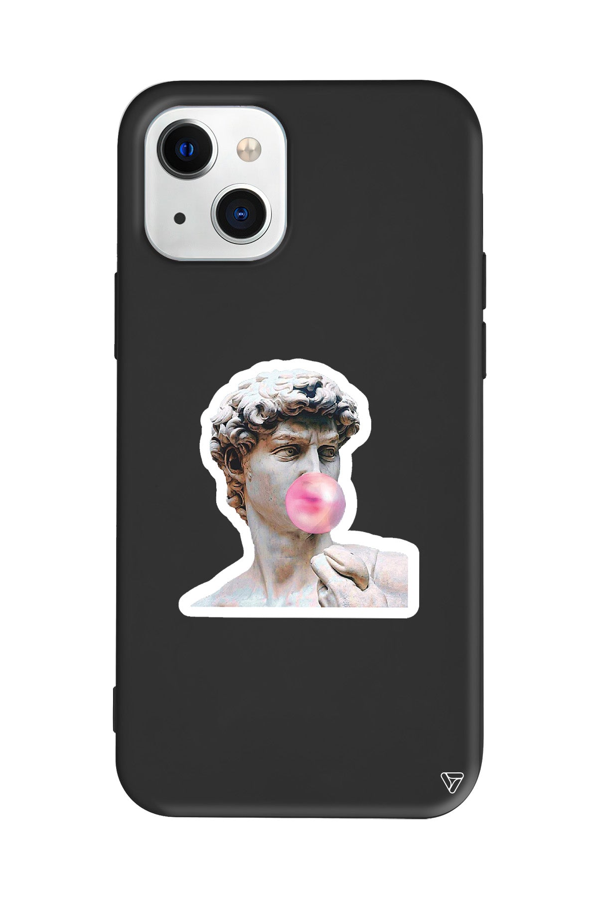 Postmodern David Lansman Model İçi Kadife Silikon Telefon Kılıfı – Plus Serisine Özel