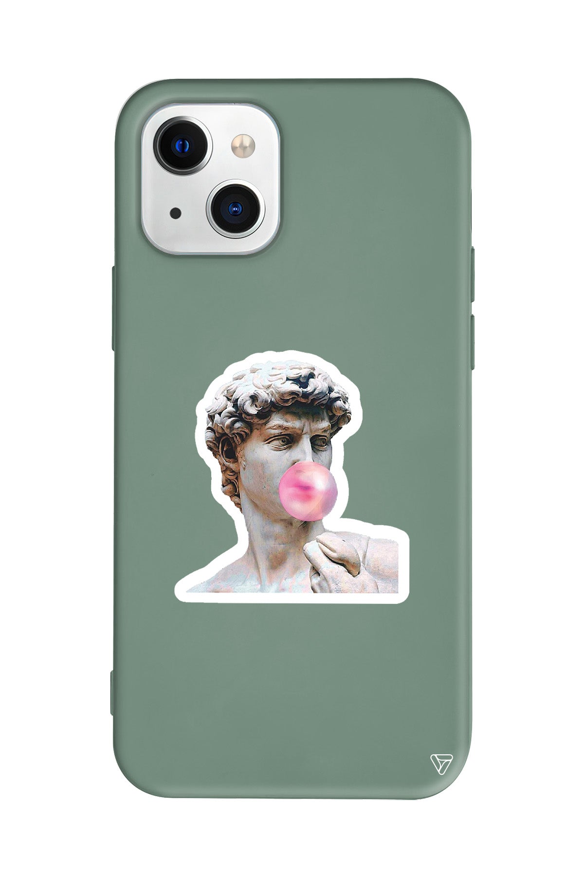 Postmodern David Lansman Model İçi Kadife Silikon Telefon Kılıfı – Plus Serisine Özel