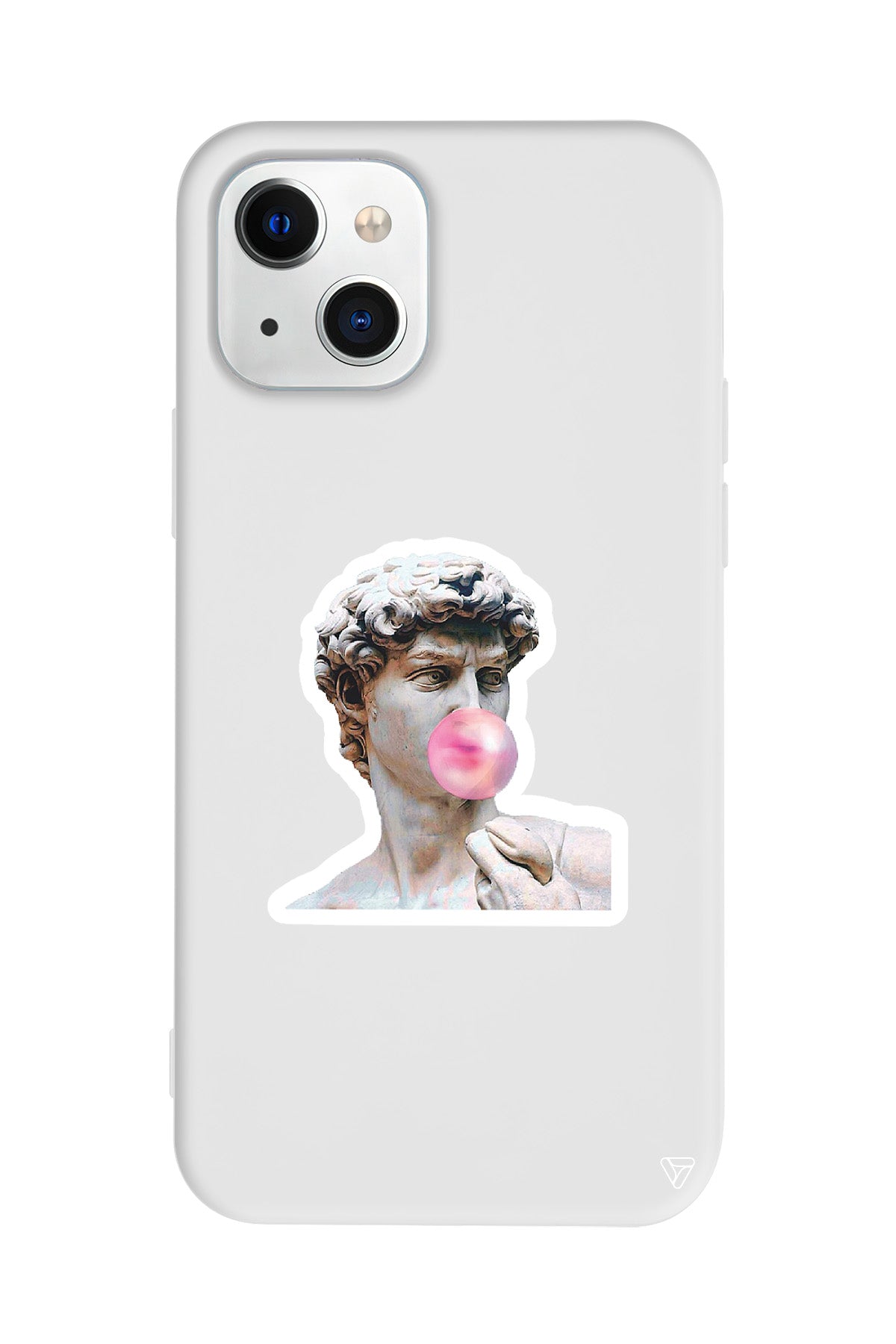 Postmodern David Lansman Model İçi Kadife Silikon Telefon Kılıfı – Plus Serisine Özel