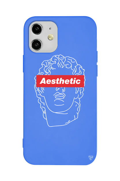 Aesthetic Lansman Model İçi Kadife Silikon Telefon Kılıfı