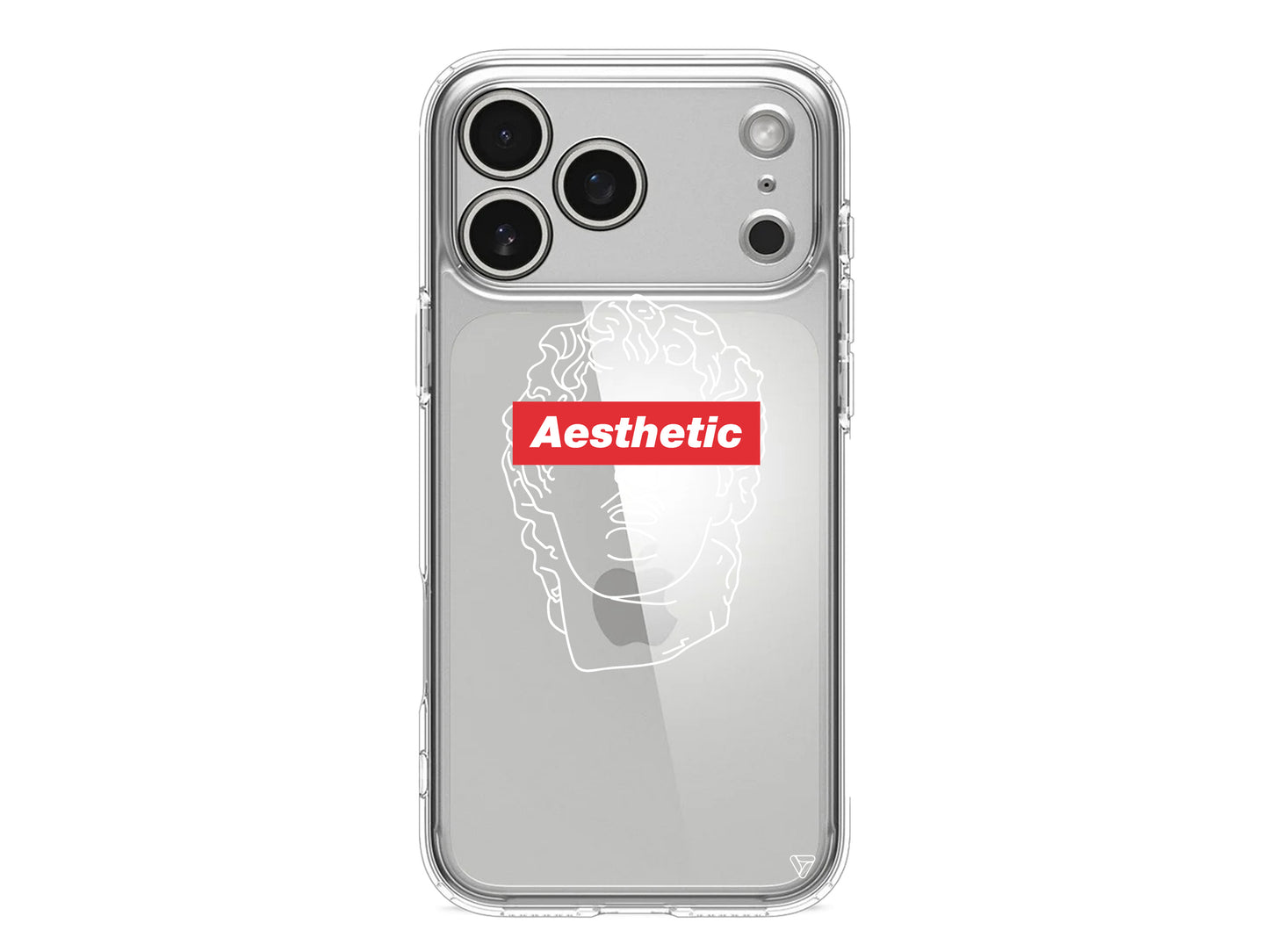 Aesthetic Lansman Model İçi Kadife Silikon Telefon Kılıfı