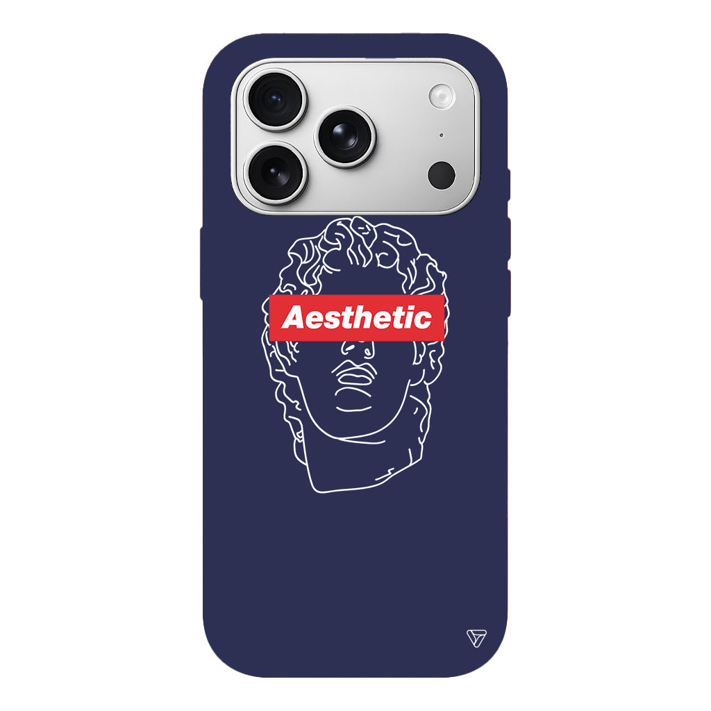 Aesthetic Lansman Model İçi Kadife Silikon Telefon Kılıfı