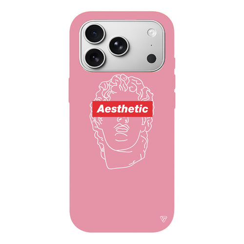 Aesthetic Lansman Model İçi Kadife Silikon Telefon Kılıfı