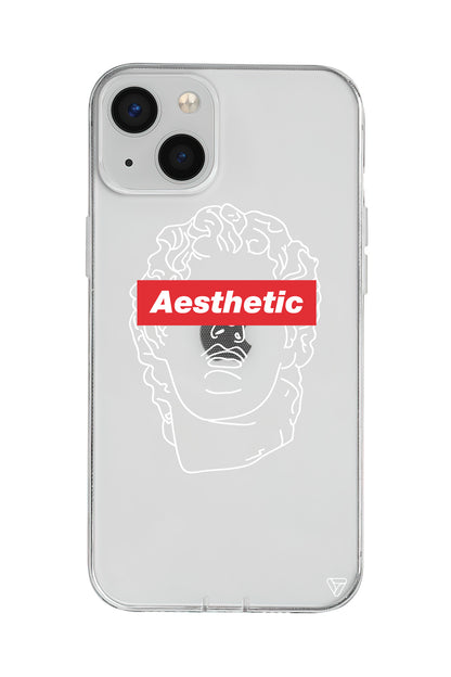 Aesthetic Lansman Model İçi Kadife Silikon Telefon Kılıfı