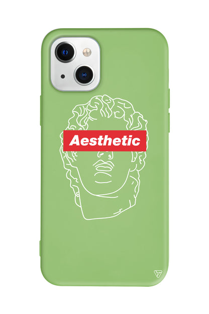 Aesthetic Lansman Model İçi Kadife Silikon Telefon Kılıfı – Plus Serisine Özel