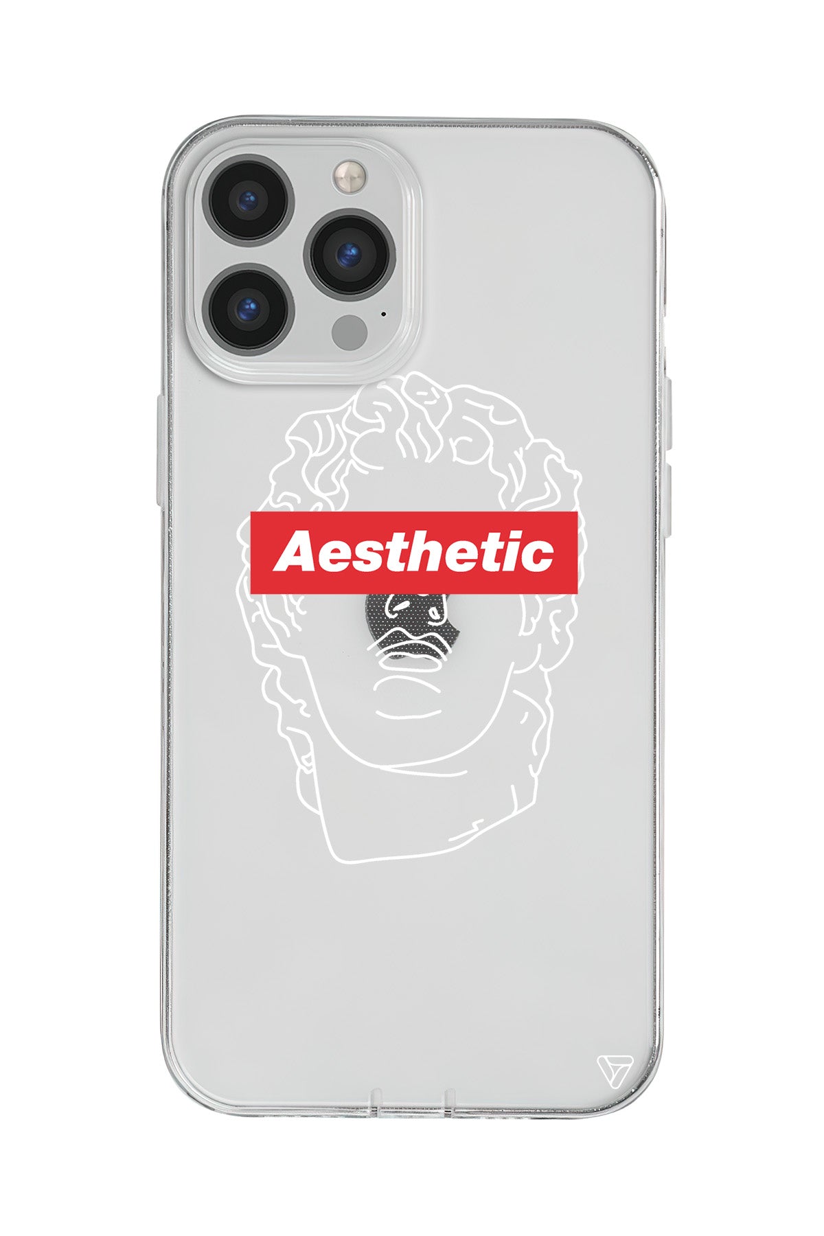 Aesthetic Lansman Model İçi Kadife Silikon Telefon Kılıfı