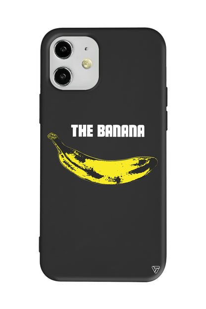 Andy Warhol Banana Lansman Model İçi Kadife Silikon Telefon Kılıfı