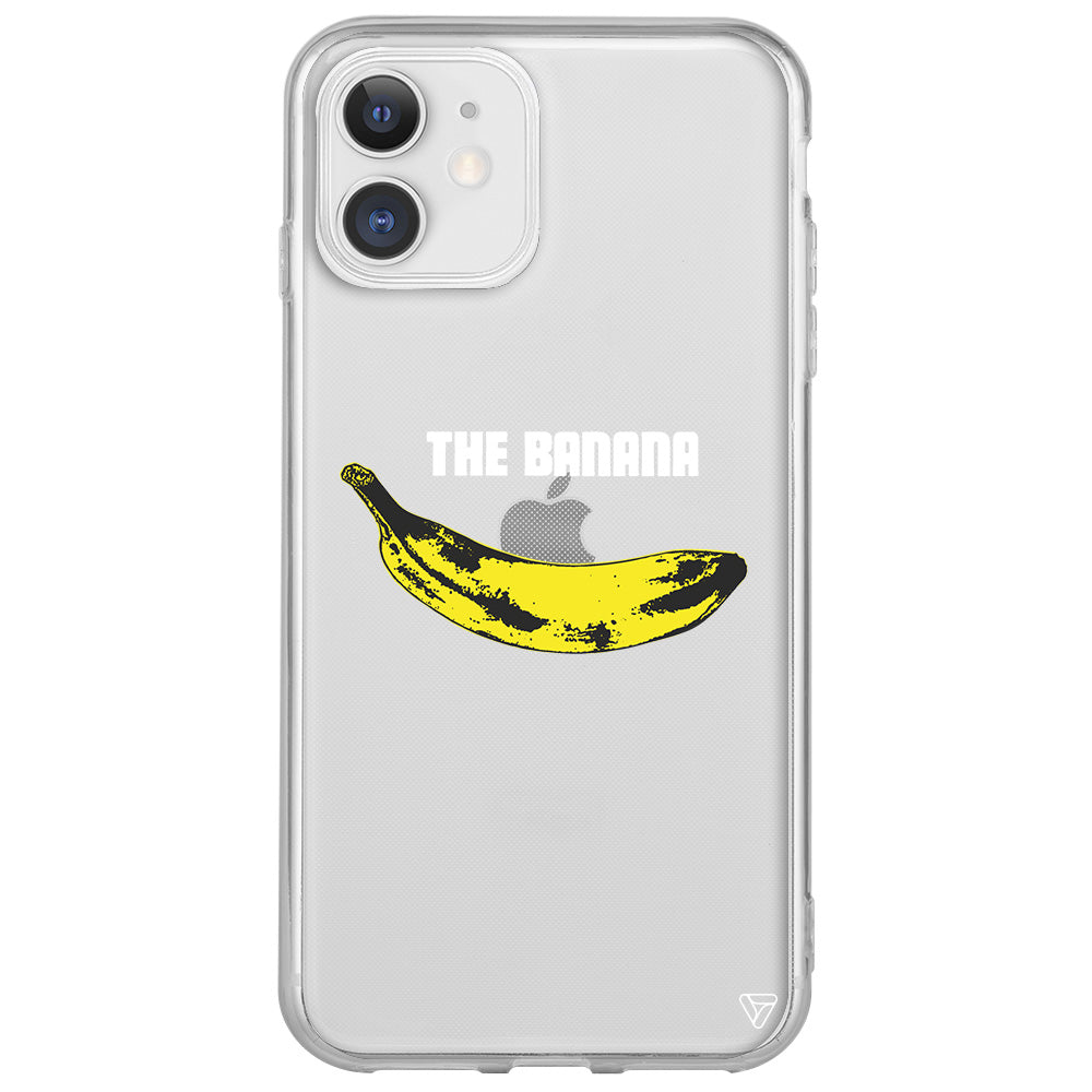 Andy Warhol Banana Lansman Model İçi Kadife Silikon Telefon Kılıfı