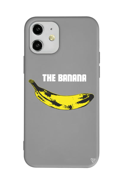 Andy Warhol Banana Lansman Model İçi Kadife Silikon Telefon Kılıfı