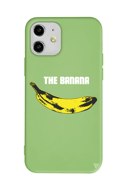 Andy Warhol Banana Lansman Model İçi Kadife Silikon Telefon Kılıfı