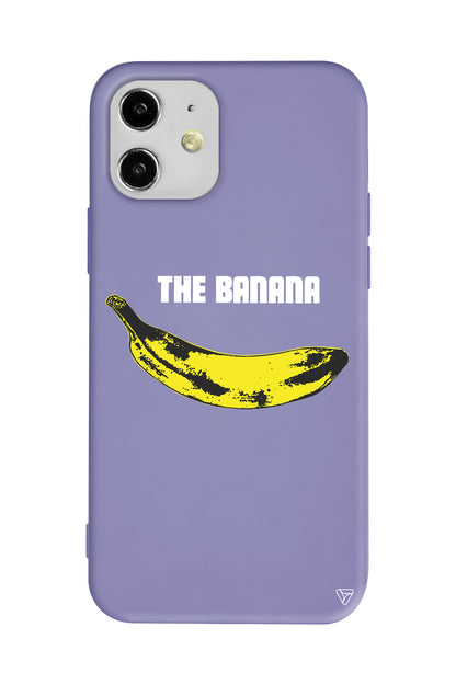 Andy Warhol Banana Lansman Model İçi Kadife Silikon Telefon Kılıfı
