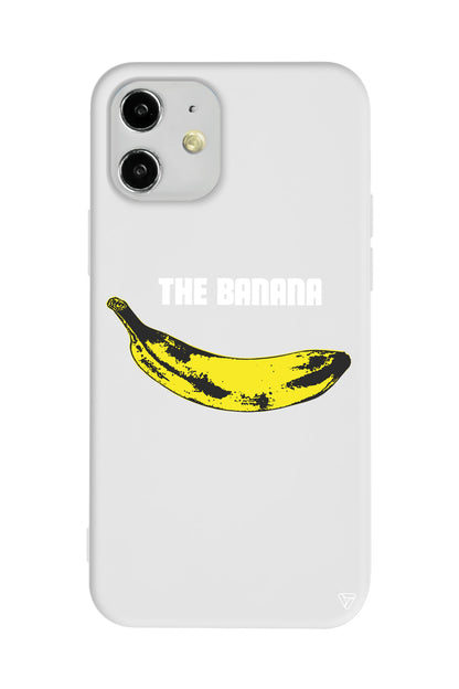 Andy Warhol Banana Lansman Model İçi Kadife Silikon Telefon Kılıfı