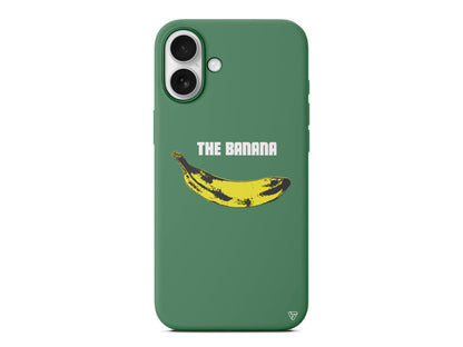 Andy Warhol Banana Lansman Model İçi Kadife Silikon Telefon Kılıfı – Plus Serisine Özel