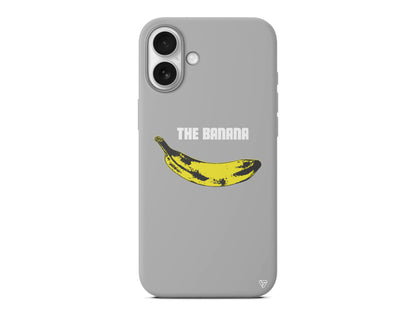 Andy Warhol Banana Lansman Model İçi Kadife Silikon Telefon Kılıfı