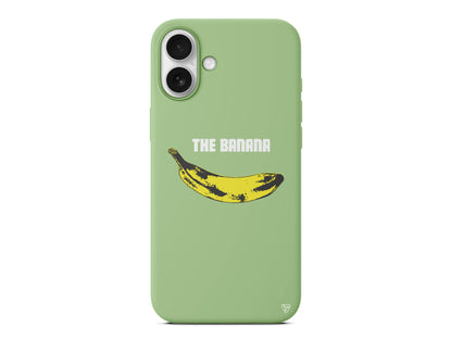 Andy Warhol Banana Lansman Model İçi Kadife Silikon Telefon Kılıfı – Plus Serisine Özel