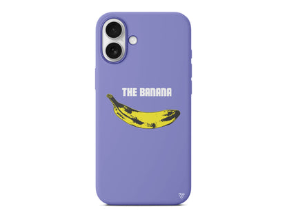 Andy Warhol Banana Lansman Model İçi Kadife Silikon Telefon Kılıfı – Plus Serisine Özel