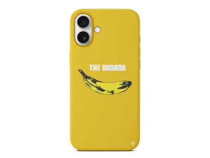 Andy Warhol Banana Lansman Model İçi Kadife Silikon Telefon Kılıfı