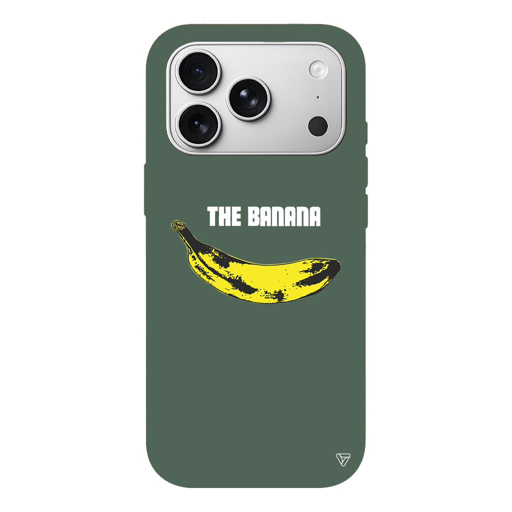 Andy Warhol Banana Lansman Model İçi Kadife Silikon Telefon Kılıfı