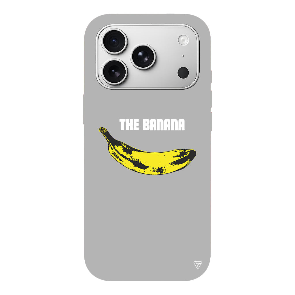 Andy Warhol Banana Lansman Model İçi Kadife Silikon Telefon Kılıfı