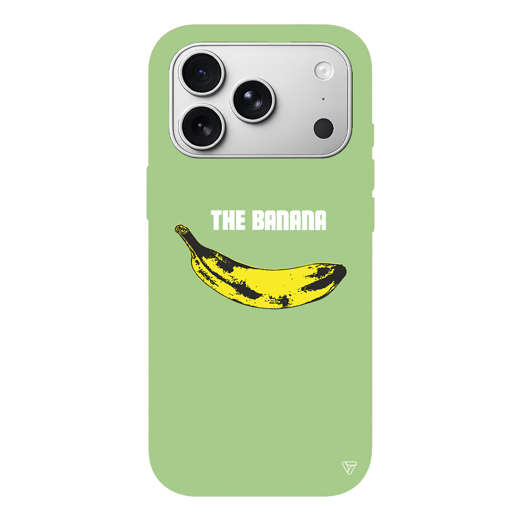 Andy Warhol Banana Lansman Model İçi Kadife Silikon Telefon Kılıfı