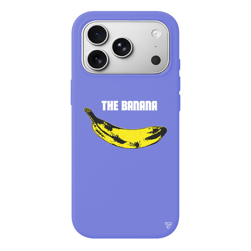 Andy Warhol Banana Lansman Model İçi Kadife Silikon Telefon Kılıfı