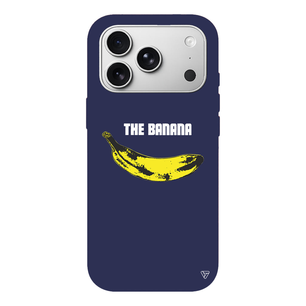 Andy Warhol Banana Lansman Model İçi Kadife Silikon Telefon Kılıfı