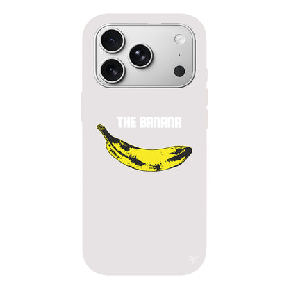 Andy Warhol Banana Lansman Model İçi Kadife Silikon Telefon Kılıfı