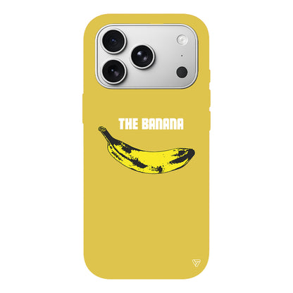 Andy Warhol Banana Lansman Model İçi Kadife Silikon Telefon Kılıfı