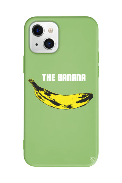 Andy Warhol Banana Lansman Model İçi Kadife Silikon Telefon Kılıfı