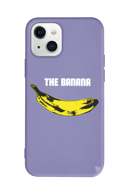Andy Warhol Banana Lansman Model İçi Kadife Silikon Telefon Kılıfı