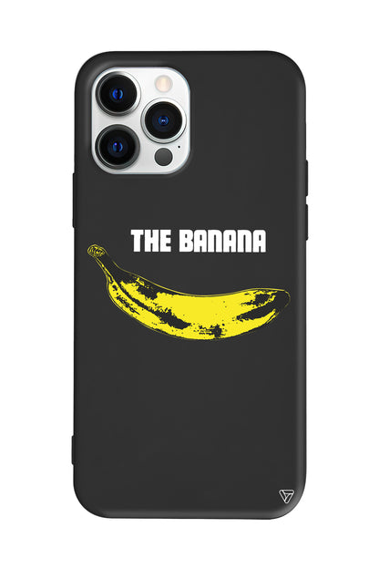 Andy Warhol Banana Lansman Model İçi Kadife Silikon Telefon Kılıfı