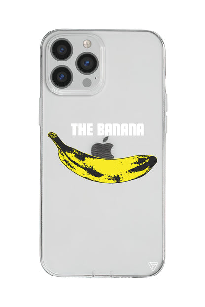 Andy Warhol Banana Lansman Model İçi Kadife Silikon Telefon Kılıfı