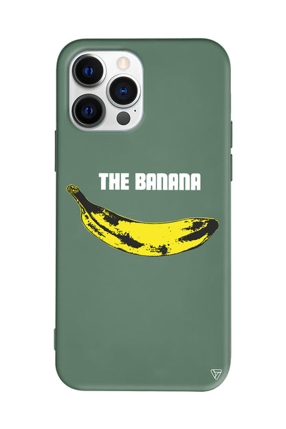 Andy Warhol Banana Lansman Model İçi Kadife Silikon Telefon Kılıfı