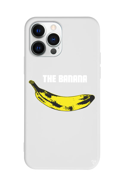 Andy Warhol Banana Lansman Model İçi Kadife Silikon Telefon Kılıfı