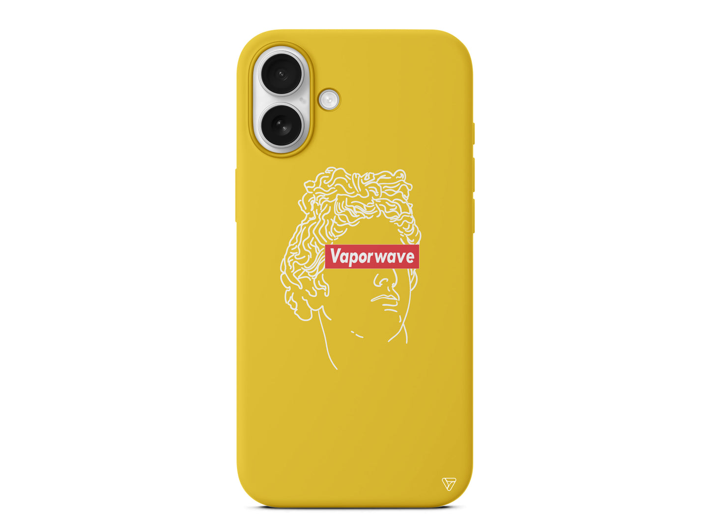 Vaporwave Lansman Model İçi Kadife Silikon Telefon Kılıfı – Plus Serisine Özel