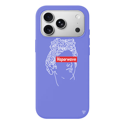 Vaporwave Lansman Model İçi Kadife Silikon Telefon Kılıfı