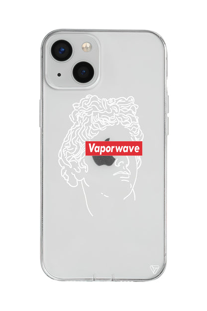 Vaporwave Lansman Model İçi Kadife Silikon Telefon Kılıfı – Plus Serisine Özel