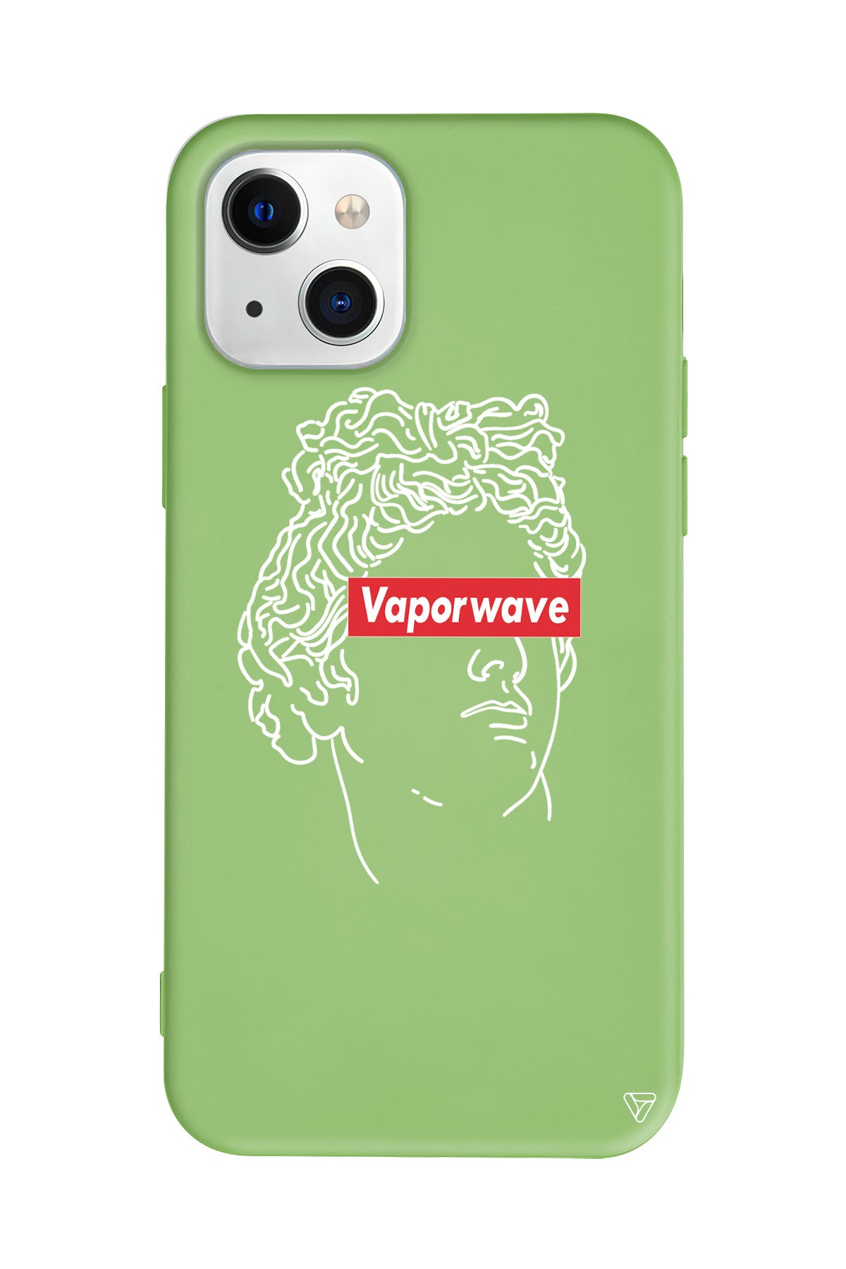 Vaporwave Lansman Model İçi Kadife Silikon Telefon Kılıfı – Plus Serisine Özel