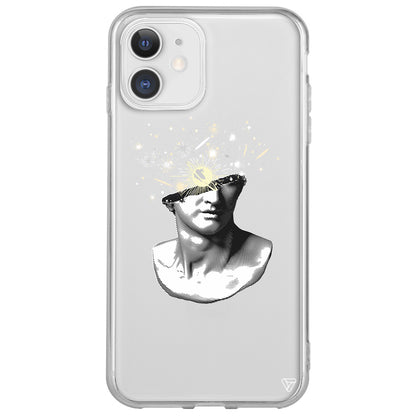 Cosmos in the brain Lansman Model İçi Kadife Silikon Telefon Kılıfı